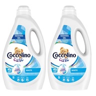 Coccolino Care Laundry Gel White 2x1,8L 90 praní L