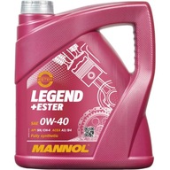 Motorový olej Mannol Legend+Ester 0w40 4L