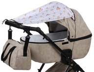 Dáždnik CANOPY MARKÍZA slnečník do kočíka UV filter Dáždnik CANOPY MARKÍZA slnečník do kočíka UV filter