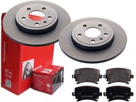 BREMBO ZADNÉ DISKY, DESTIČKY, AUDI A4 B7, 288MM BREMBO ZADNÉ DISKY, DESTIČKY, AUDI A4 B7, 288MM