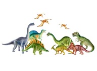 Nálepky na stenu DINOSAURY tyrannosaurus stegosaurus Nálepky na stenu DINOSAURY tyrannosaurus stegosaurus