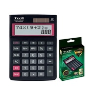 Dvojriadková kalkulačka TR-2429DB-K čierno-ružová