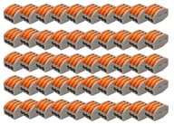 KONEKTOR RÝCHLY KONEKTOR PRE KÁBL, KÁBLOVÝ KONEKTOR PRE 3 KÁBLE 0,08-4 mm² KONEKTOR RÝCHLY KONEKTOR PRE KÁBL, KÁBLOVÝ KONEKTOR PRE 3 KÁBLE 0,08-4 mm²