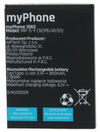 Originálna batéria Myphone mPTech 1065 1062 MP-S-Y