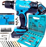 MAKITA AKU Skrutkovač 18V 1,5Ah MAKITA PRÍSLUŠENSTVO 60 KUSOV MAKITA AKU Skrutkovač 18V 1,5Ah MAKITA PRÍSLUŠENSTVO 60 KUSOV