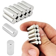 VALEC NEODYMOVÝ MAGNET 6x15 N38 SADA 10 ks VALEC NEODYMOVÝ MAGNET 6x15 N38 SADA 10 ks