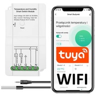 WIFI 15A relé na meranie teploty, dvojitý regulátor teploty WIFI 15A relé na meranie teploty, dvojitý regulátor teploty