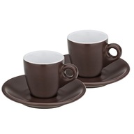 Šálky na espresso s podšálkami, sada 2 ks Šálky na espresso s podšálkami, sada 2 ks