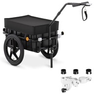 Prívesný vozík za bicykel s boxom do 35 kg