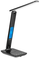Stolná LCD lampa TRACER NOIR, LED hodiny Stolná LCD lampa TRACER NOIR, LED hodiny