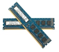 Pamäť RAM počítača DDR3 4GB 2x2GB Dual DIMM