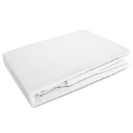 Vypasovaná plachta 160x210 flanel, biela