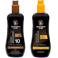 Austrálsky zlatý bronzer v spreji SPF10 + zosilňovač Austrálsky zlatý bronzer v spreji SPF10 + zosilňovač