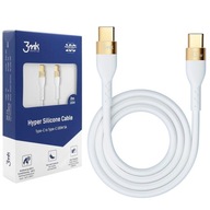 3mk Hyper silikónový rýchly USB-C PD kábel 100W 5A | 200 cm pre Apple iPhone 15 3mk Hyper silikónový rýchly USB-C PD kábel 100W 5A | 200 cm pre Apple iPhone 15