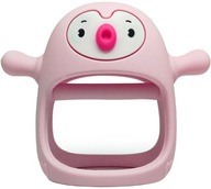 BUDDY PENGUIN silikónové hryzátko Pink SMILY MIA BUDDY PENGUIN silikónové hryzátko Pink SMILY MIA