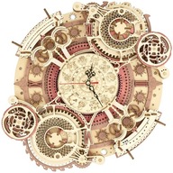 ROBOTIME Drevené 3D puzzle - Hodiny zverokruhu ROBOTIME Drevené 3D puzzle - Hodiny zverokruhu