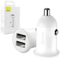 Baseus | Mini nabíjačka do auta 2xUSB 4,8A Baseus | Mini nabíjačka do auta 2xUSB 4,8A