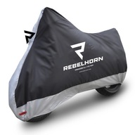 KRYT NA MOTOCYKL REBELHORN KRYT II ČIERNY/SIL KRYT NA MOTOCYKL REBELHORN KRYT II ČIERNY/SIL