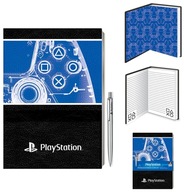 Playstation X-Ray - zápisník A5 s linajkovým perom