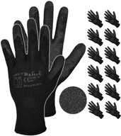 Rukavice PRACOVNÉ RUKAVICE potiahnuté LATEXOM Strong Flexible OHS 12 párov Rukavice PRACOVNÉ RUKAVICE potiahnuté LATEXOM Strong Flexible OHS 12 párov