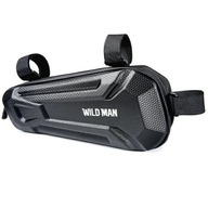 Taška na rám bicykla WILDMAN, XL rukoväť, čierna Taška na rám bicykla WILDMAN, XL rukoväť, čierna