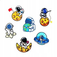 SET 6 ks Vyšívané nažehľovačky Space SET 6 ks Vyšívané nažehľovačky Space