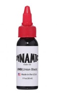 DYNAMIC UNION BLACK 30 ML ATRAMENTOVÁ FARBA NA TETOVANIE DOSAH