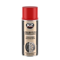K2 COLOR FLEX GUM SPREJ ČERVENÝ 400 ML TEKUT K2 COLOR FLEX GUM SPREJ ČERVENÝ 400 ML TEKUT