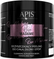APIS ROSE MADAME Telový peeling na nohy 700g APIS ROSE MADAME Telový peeling na nohy 700g