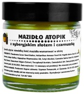Atopik masť Olej z čiernej rasce a CBD na atopickú dermatitídu 60ml Atopik masť Olej z čiernej rasce a CBD na atopickú dermatitídu 60ml