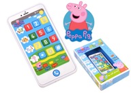 Smartfón pre deti, vzdelávací telefón PEPPA PIG Smartfón pre deti, vzdelávací telefón PEPPA PIG