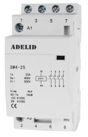 MODULOVÝ STYKAČ 25-40 24V 25A 2P 4CO 3-F. MODULOVÝ STYKAČ 25-40 24V 25A 2P 4CO 3-F.