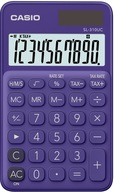 KANCELÁRSKA KALKULAČKA CASIO SL-310UC 10 ČÍSELNÁ FIALOVÁ
