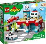 LEGO 10948 DUPLO 2 PREDAJNÉ PARKOVANIE A UMÝVAČKA AUTOMOBILOV