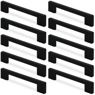 10x ÚCHYTKA NÁBYTKU ČIERNA ÚCHYTKA KUCHYNSKÉHO NÁBYTKU ÚCHYTKA SKRIŇKA 128MM 10x ÚCHYTKA NÁBYTKU ČIERNA ÚCHYTKA KUCHYNSKÉHO NÁBYTKU ÚCHYTKA SKRIŇKA 128MM