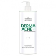 Antibakteriálne zmatňujúce tonikum na nedokonalosti DERMA ACNE+ Farmona 500 ml Antibakteriálne zmatňujúce tonikum na nedokonalosti DERMA ACNE+ Farmona 500 ml