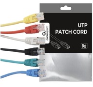 RÝCHLE SIEŤOVÉ KÁBLE 6 FAREB 1 Gbps RJ45 INTERNETOVÝ KÁBEL DLHÝ 5 m RÝCHLE SIEŤOVÉ KÁBLE 6 FAREB 1 Gbps RJ45 INTERNETOVÝ KÁBEL DLHÝ 5 m
