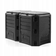 Kompostér EKOBAT IKSM-800C 800L 2komorový ČIERNA Kompostér EKOBAT IKSM-800C 800L 2komorový ČIERNA