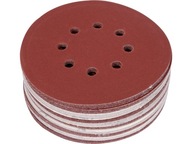 BRÚSNY KOTÚČ NA VELCRO 8 OTVOROV, P240 150MM 50KS BRÚSNY KOTÚČ NA VELCRO 8 OTVOROV, P240 150MM 50KS