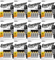 4x ENERGIZER Alkaline LR03 AAA 1,5V x12 batéria