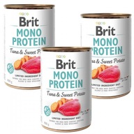 BRIT MONO PROTEIN S TUNIAKOM A SLADKÝM 6x400g BRIT MONO PROTEIN S TUNIAKOM A SLADKÝM 6x400g