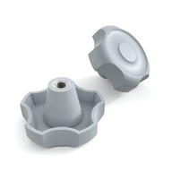 10 ks KNOFLÍK šedý vnútorný závit M6 KNOF 10 ks KNOFLÍK šedý vnútorný závit M6 KNOF