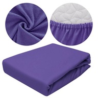 Vypasovaná plachta Jersey Cotton Smooth Plain TYRS 140x200