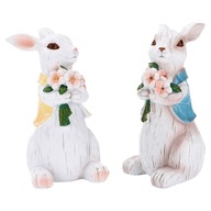 Home Dekor Detská ozdoba Lucky Rabbit 2 ks Home Dekor Detská ozdoba Lucky Rabbit 2 ks