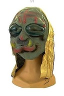Halloweenska maska ​​s kapucňou
