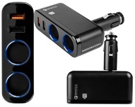 DISTRIBÚTOR Zásuvky zapaľovača 2 USB QC 3.0 2 DC ROYAL 12 24V DISTRIBÚTOR Zásuvky zapaľovača 2 USB QC 3.0 2 DC ROYAL 12 24V