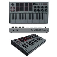 Klávesnica AKAI MPK MINI 3 GREY šedá