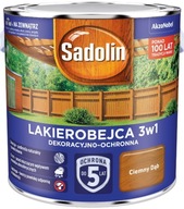 Sadolin lazúra 3v1 Dub tmavý 2,5L