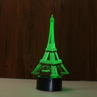 3D NOČNÁ LAMPA DARČEK NA DIAĽKOVÉ OVLÁDANIE EIFFELOVEJ VEŽE 3D NOČNÁ LAMPA DARČEK NA DIAĽKOVÉ OVLÁDANIE EIFFELOVEJ VEŽE