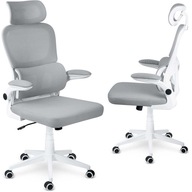 Kancelárska stolička Sofotel Formax z mikrosieťoviny, šedá